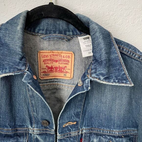 Levi’s 70507 Men’s Trucker Jacket XS - Picture 4 of 8